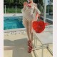Sweet Lolita Style Swimsuit / Sun-proof Overcoat (UN05)